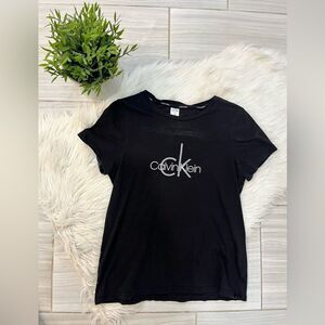 Calvin Klein Black Sleepwear Tee